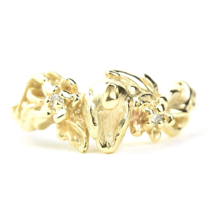 Little Duck Ring in 10k Yellow Gold
