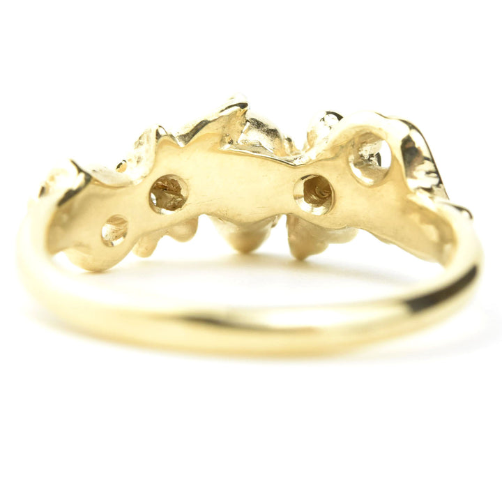 Little Duck Ring in 10k Yellow Gold