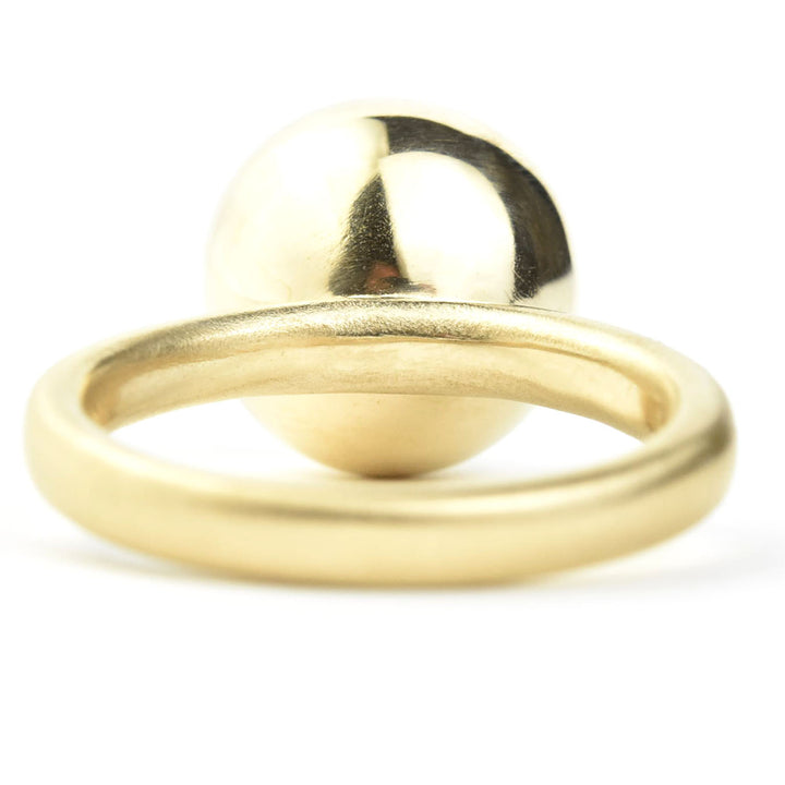 Cat's Eye Tourmaline Lollipop Ring in Gold - Goldmakers Fine Jewelry