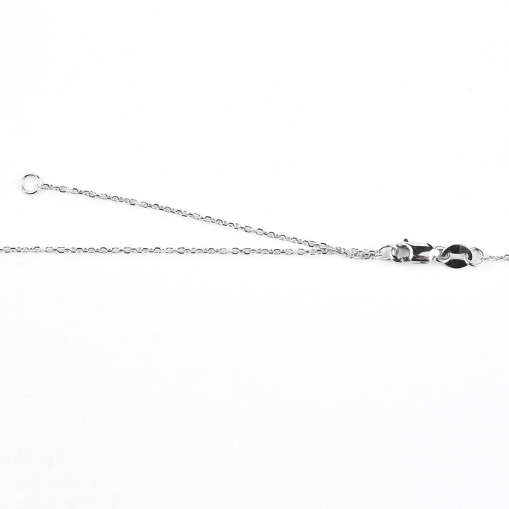 Asymmetrical Blue Topaz, Sapphire and Diamond Necklace