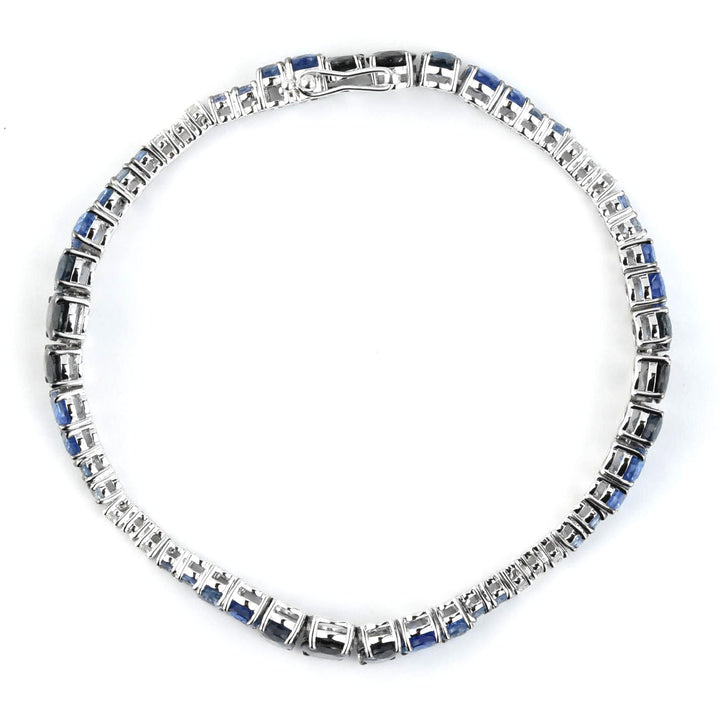 Beautiful Blue Ombre Sapphire Bracelet