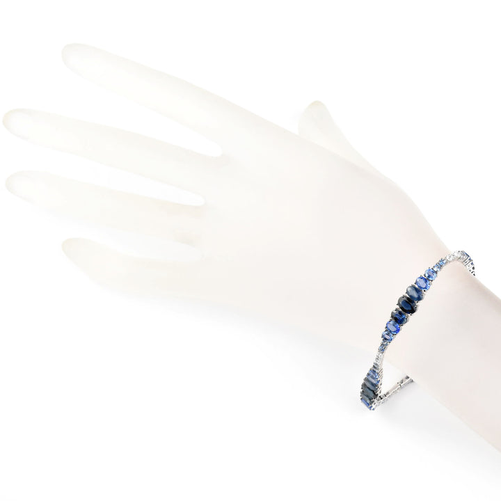 Beautiful Blue Ombre Sapphire Bracelet