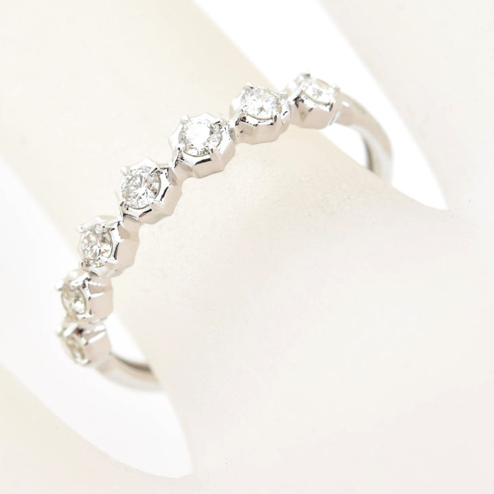 Scalloped Bezel Diamond Bands, Rose and Yellow Gold - Goldmakers Fine Jewelry