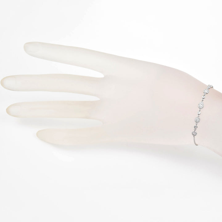 Delicate Diamond Bracelet - Goldmakers Fine Jewelry