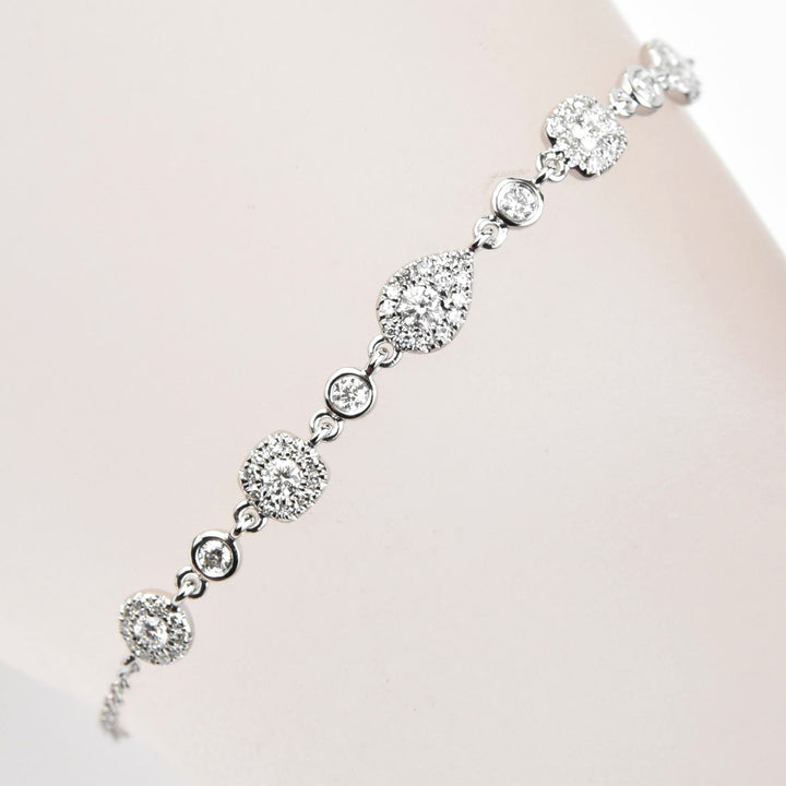 Delicate Diamond Bracelet - Goldmakers Fine Jewelry