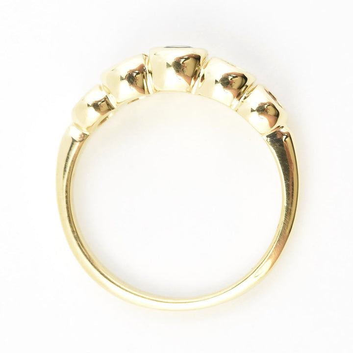 Sapphire Wedding Band: Blues Palette