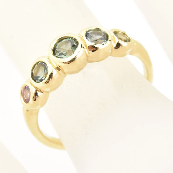 Sapphire Wedding Band: Blues Palette