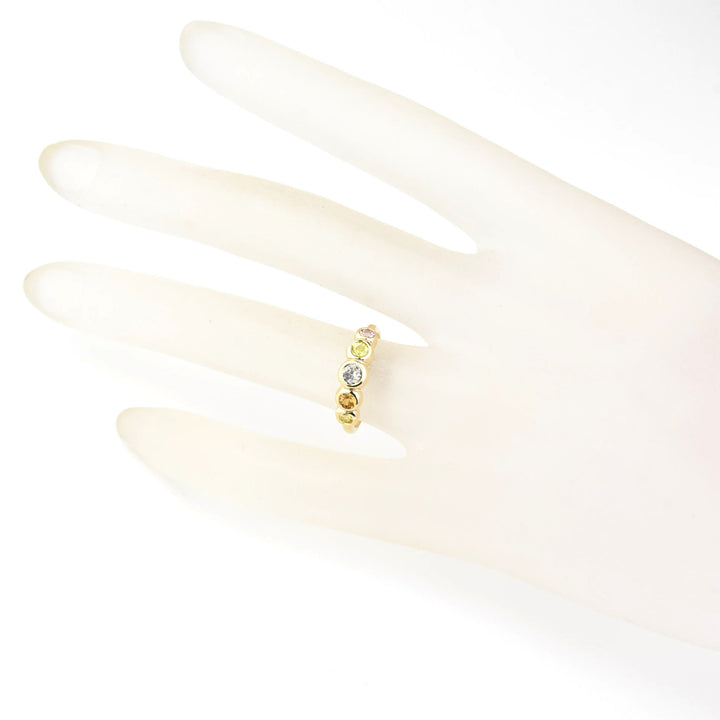 Sapphire Wedding Band: Bright Color Palette