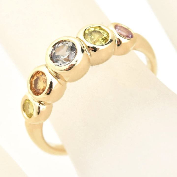Sapphire Wedding Band: Bright Color Palette