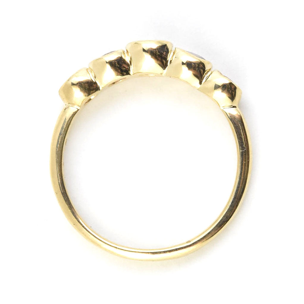 Sapphire Wedding Band: Purple Palette