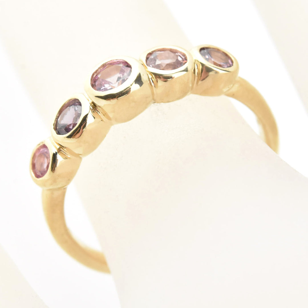 Sapphire Wedding Band: Purple Palette