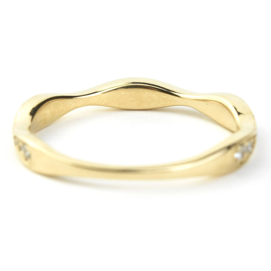 Vintage Inspired Milgrain Wedding Band - Goldmakers Fine Jewelry