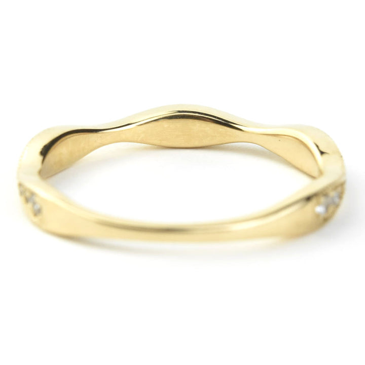 Vintage Inspired Milgrain Wedding Band - Goldmakers Fine Jewelry