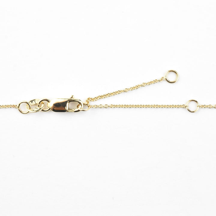 Peridot, Green Sapphire and Diamond Necklace 14k Gold - Goldmakers Fine Jewelry