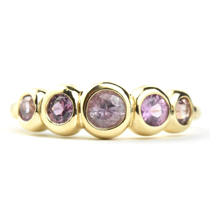 Sapphire Wedding Band: Pink and Purple Palette