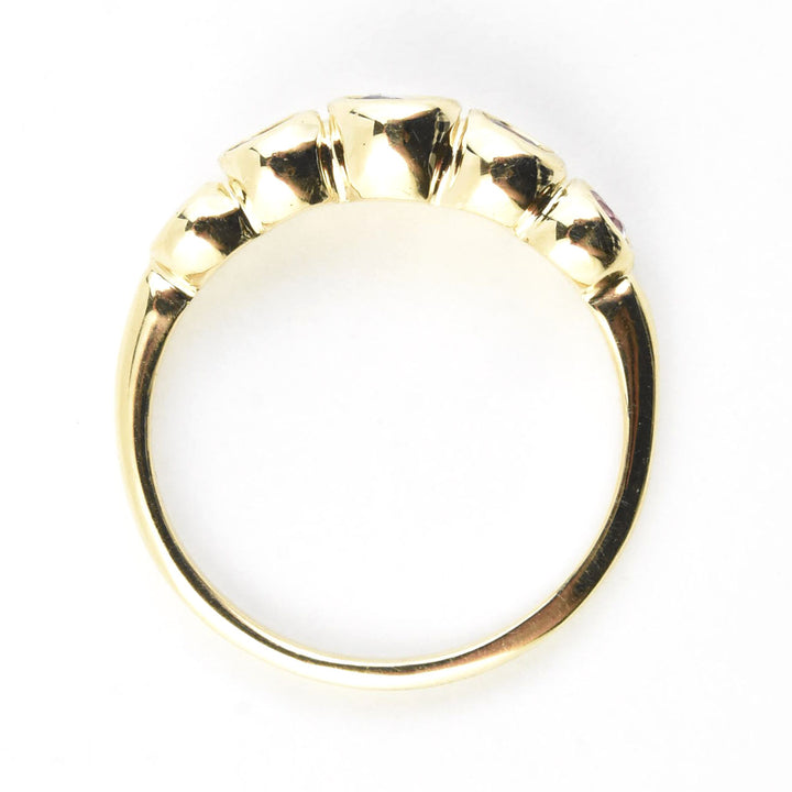 Sapphire Wedding Band: Pink and Purple Palette