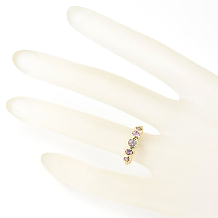Sapphire Wedding Band: Pink and Purple Palette