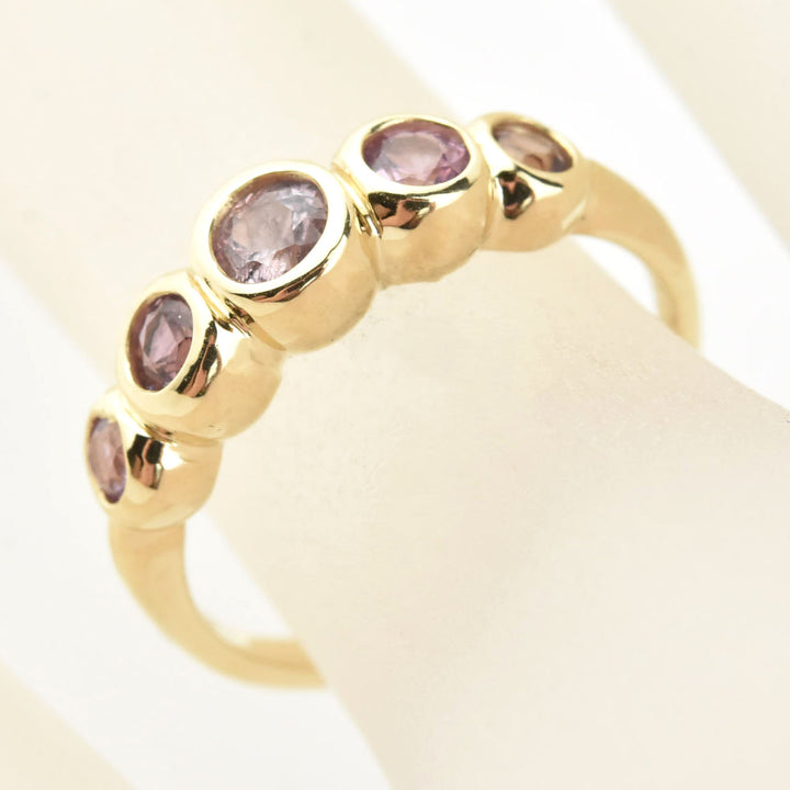Sapphire Wedding Band: Pink and Purple Palette