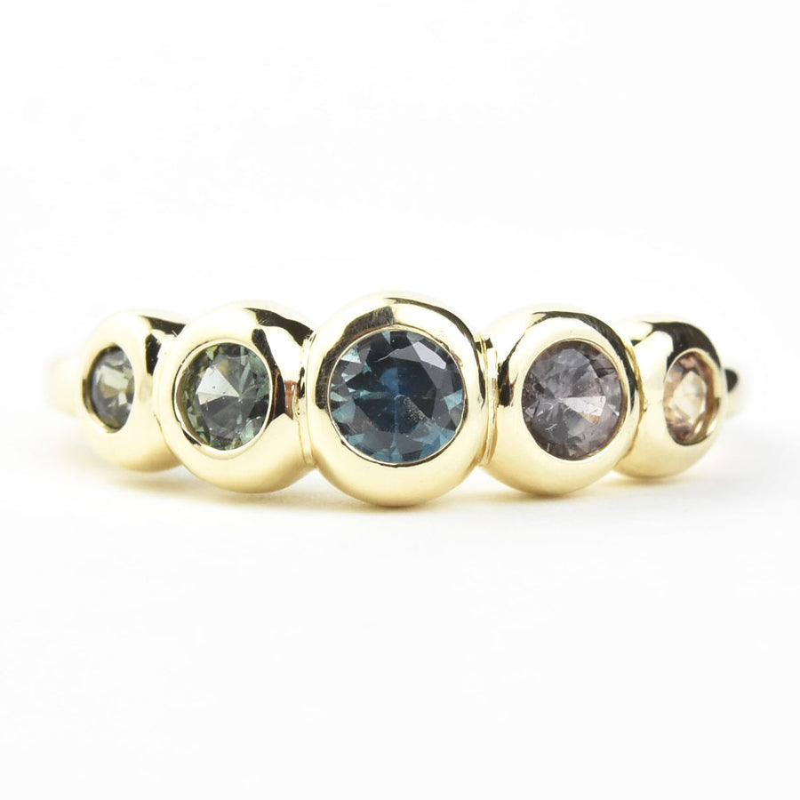 Midnight Montana Sapphire Band - Goldmakers Fine Jewelry