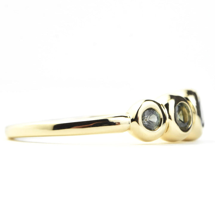 Midnight Montana Sapphire Band - Goldmakers Fine Jewelry