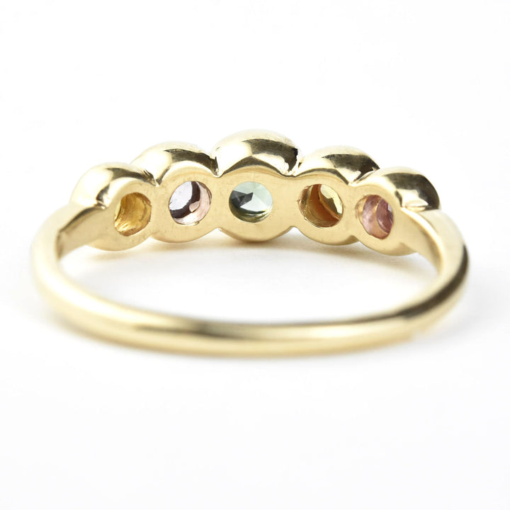 Sapphire Wedding Band: Spring Pastel Palette