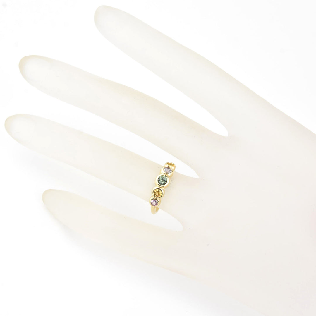 Sapphire Wedding Band: Spring Pastel Palette