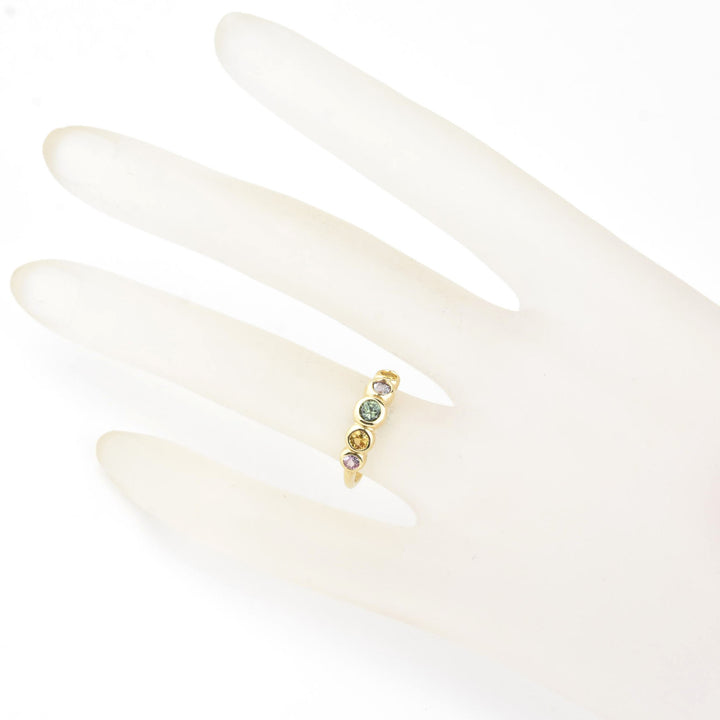 Sapphire Wedding Band: Spring Pastel Palette