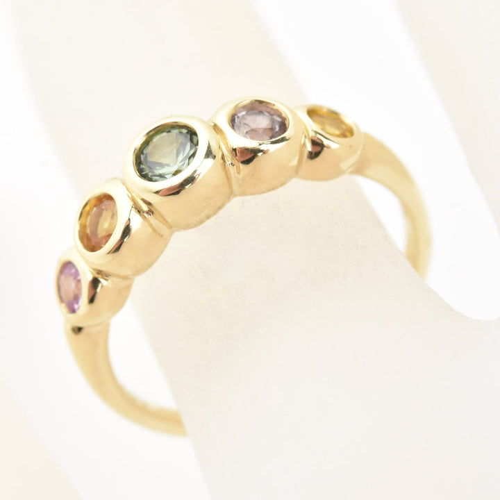 Sapphire Wedding Band: Spring Pastel Palette