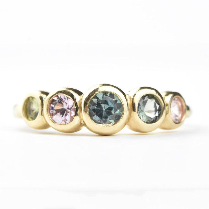 Sapphire Wedding Band: Summer Palette