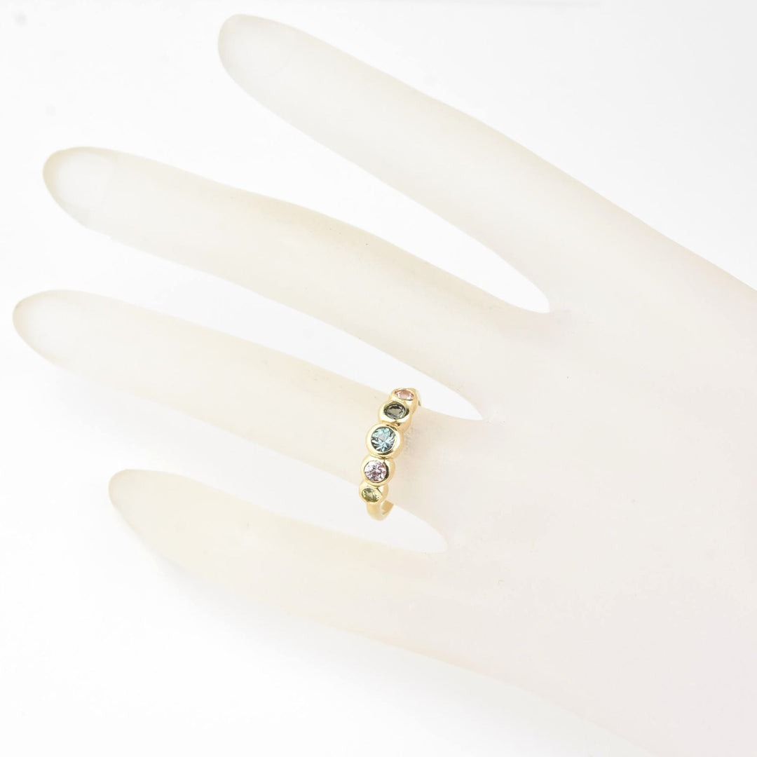 Sapphire Wedding Band: Summer Palette