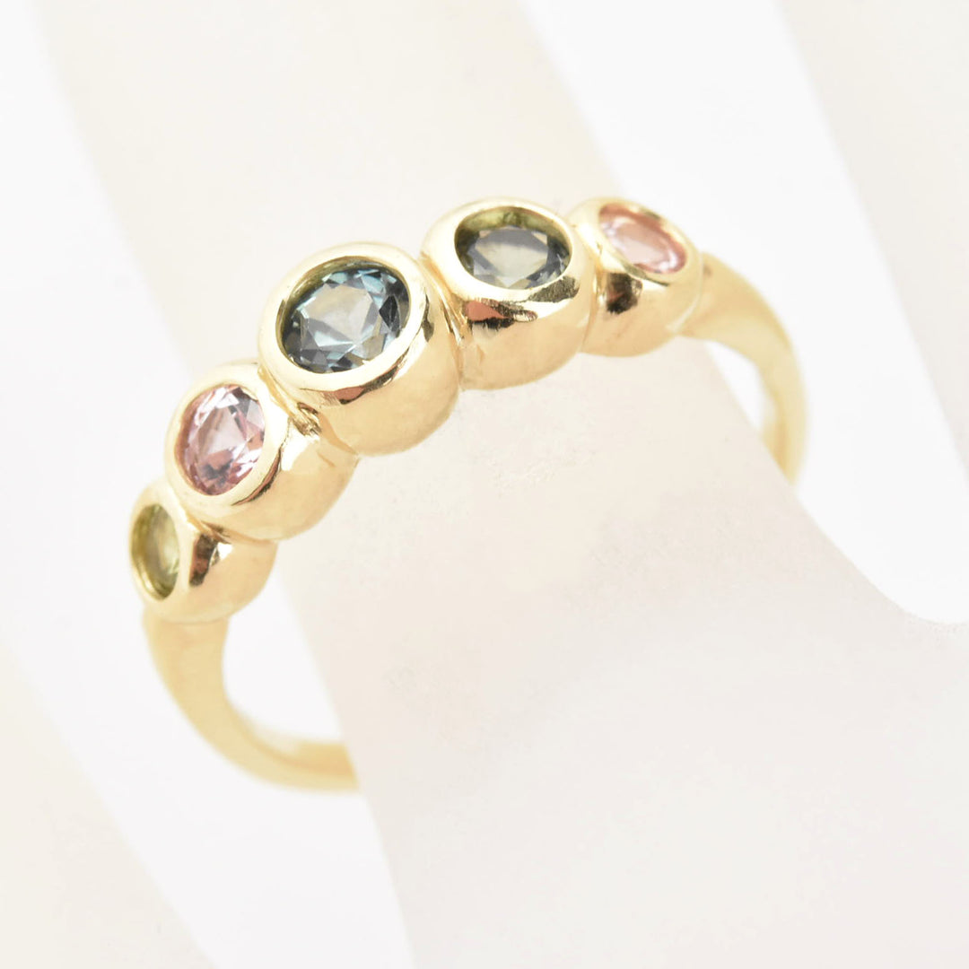 Sapphire Wedding Band: Summer Palette