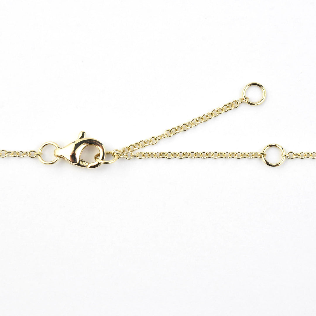 Diamond Link Necklace in Yellow Gold - Goldmakers Fine Jewelry