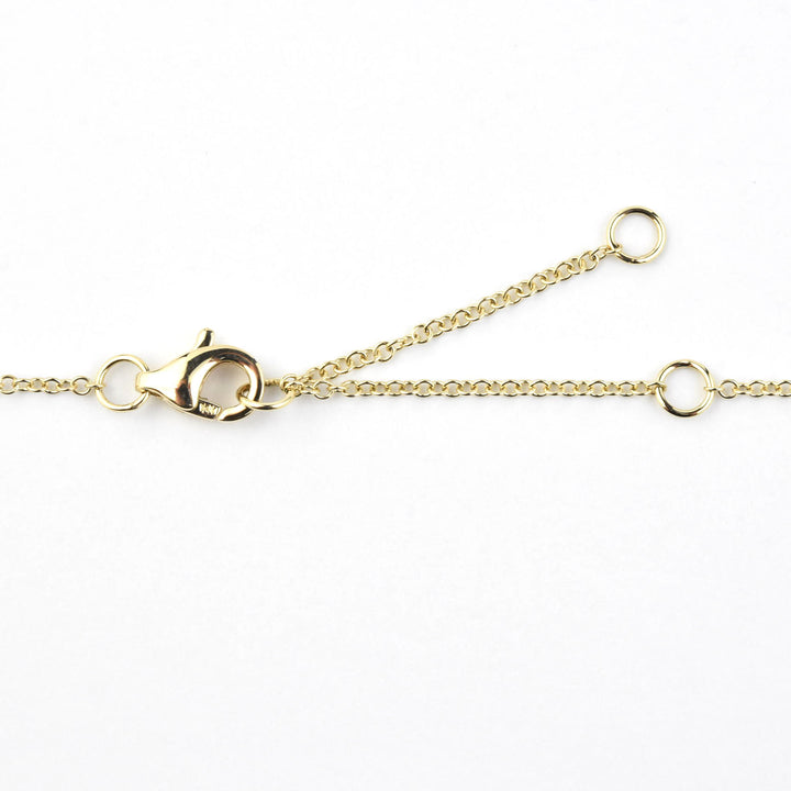 Diamond Link Necklace in Yellow Gold - Goldmakers Fine Jewelry