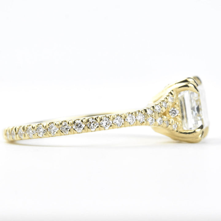 East West Diamond Ring in 14k Gold - Goldmakers Fine Jewelry