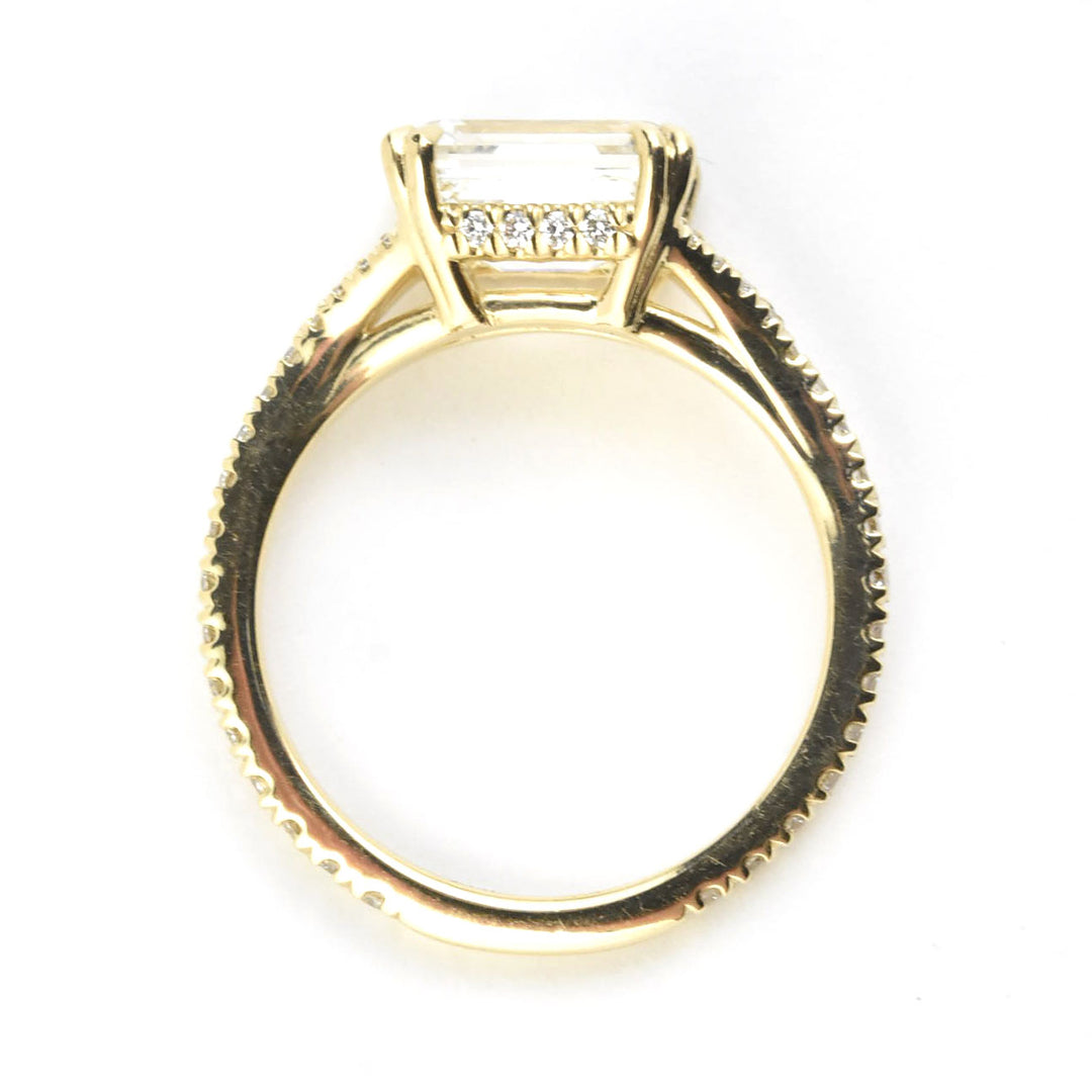 East West Diamond Ring in 14k Gold - Goldmakers Fine Jewelry