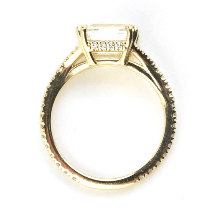 East West Diamond Ring in 14k Gold - Goldmakers Fine Jewelry