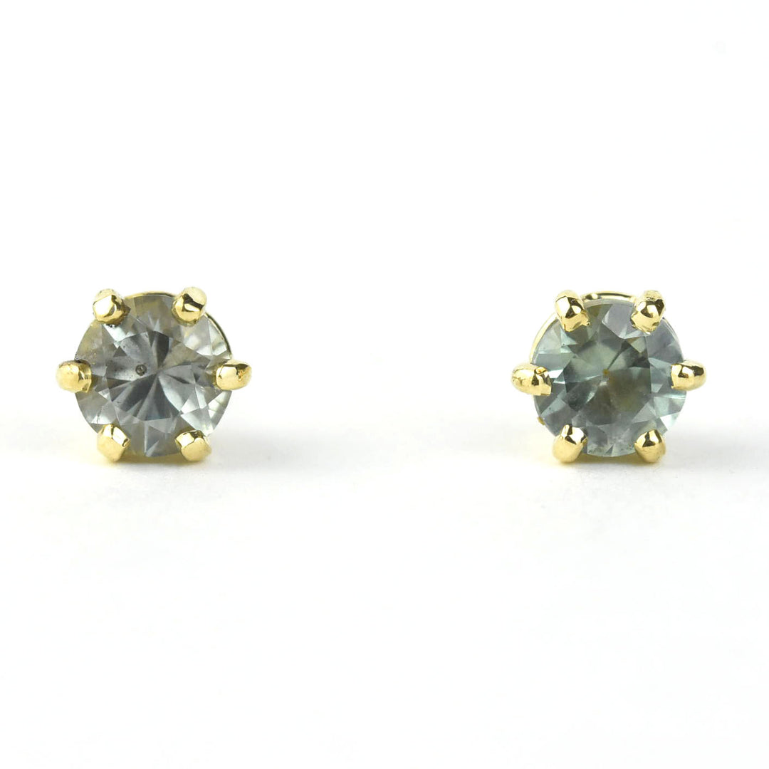 Montana Sapphire Stud Earrings No. 5