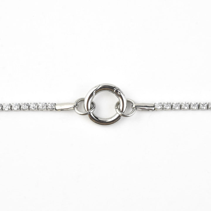 Micro Tennis Necklace 16" - Goldmakers Fine Jewelry