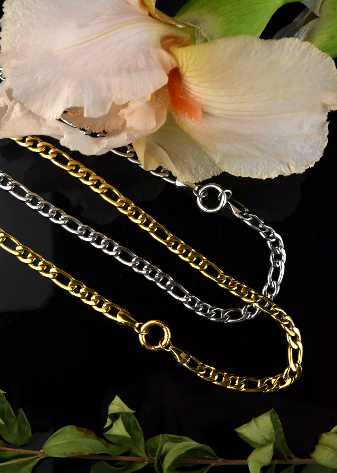 Figaro Chain 22" - Goldmakers Fine Jewelry