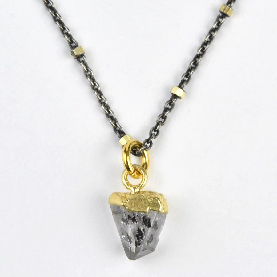 Rutilated Quartz Pendant No. 1 - Goldmakers Fine Jewelry