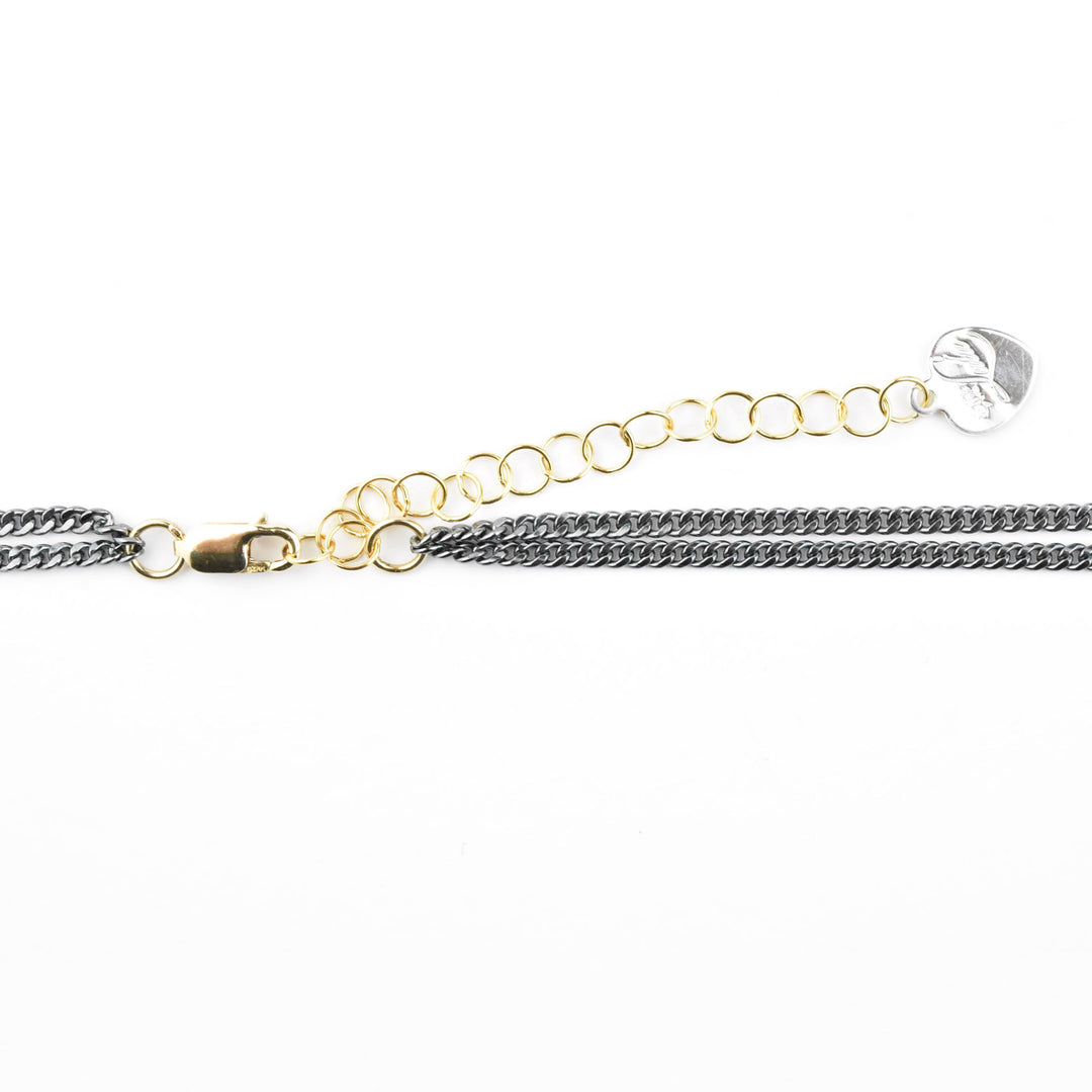 Abacus Necklace with Lapis