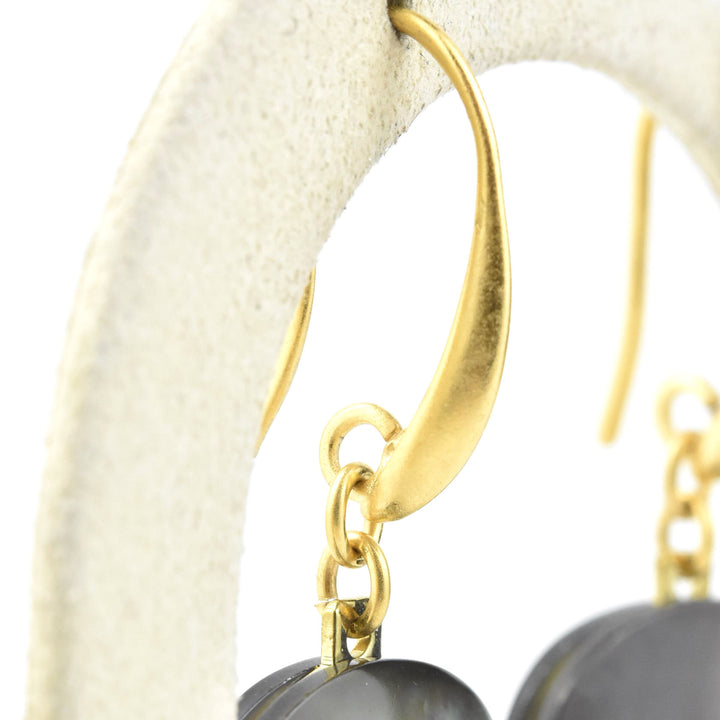 Abalone Cluster Earrings