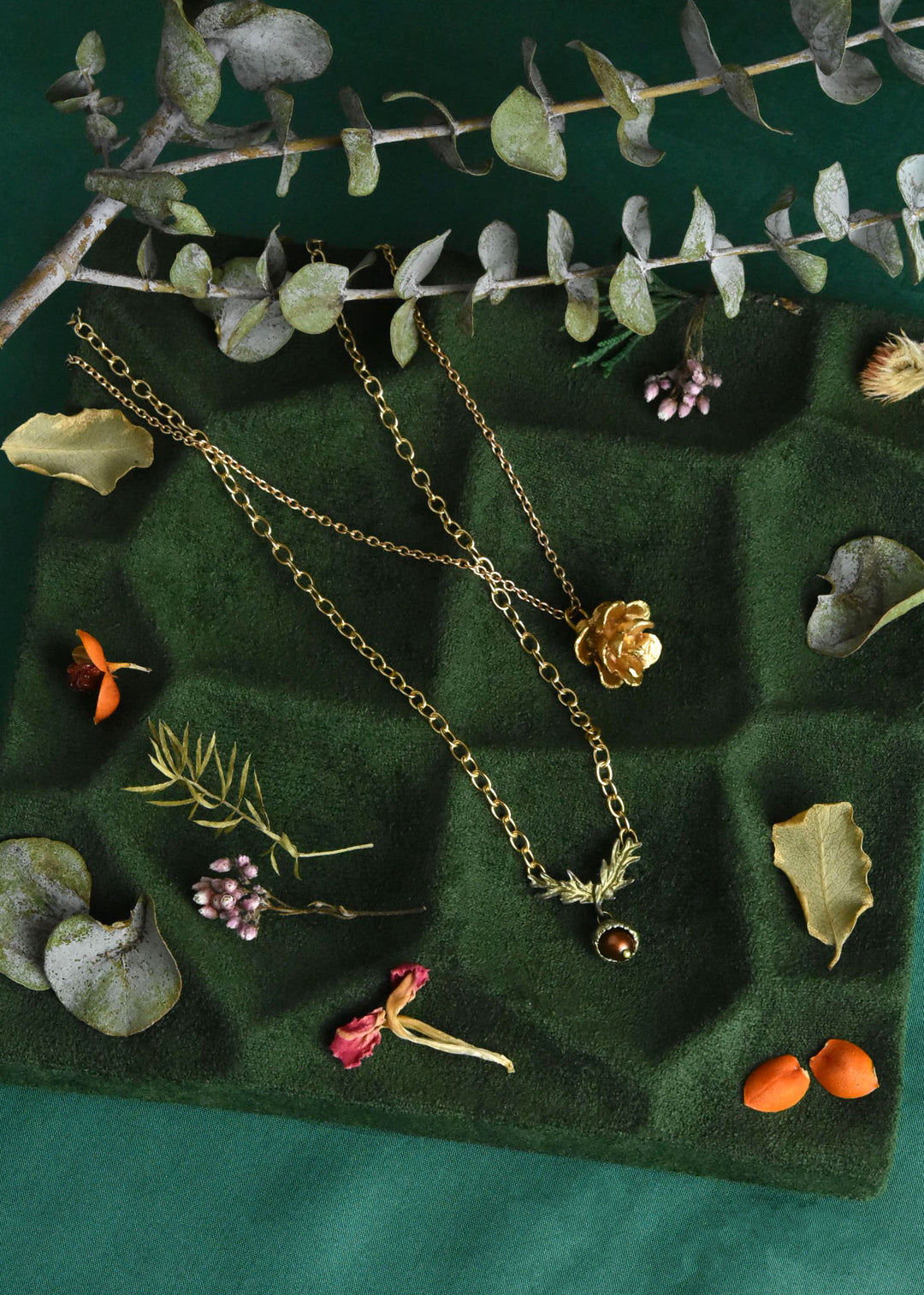 Pinecone Necklace