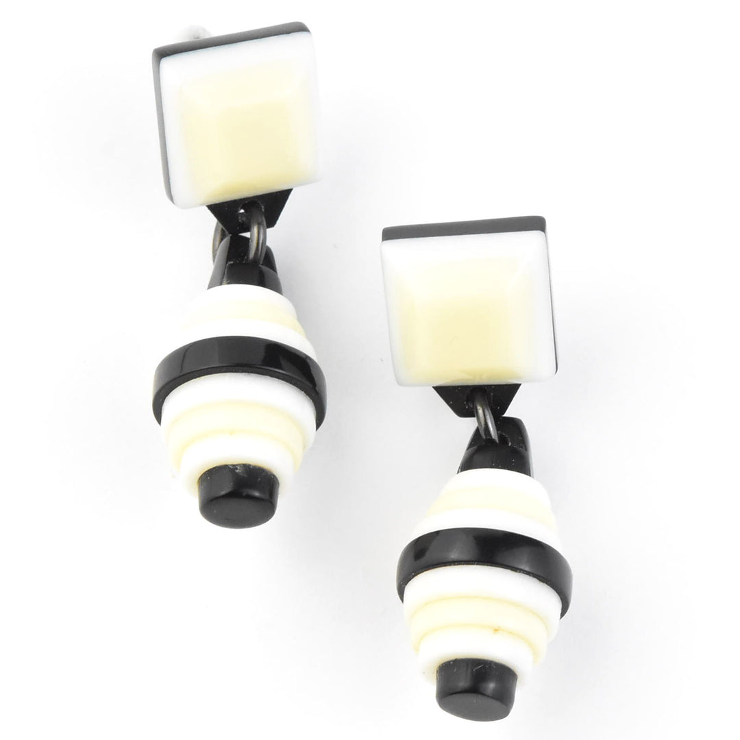 Allegria Bowls Dangles in Cream