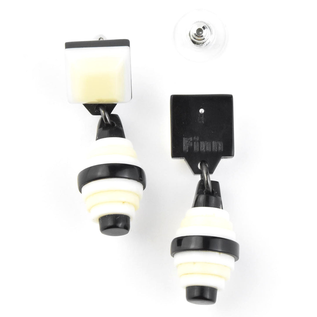 Allegria Bowls Dangles in Cream