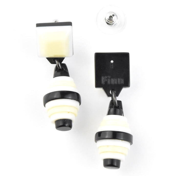 Allegria Bowls Dangles in Cream