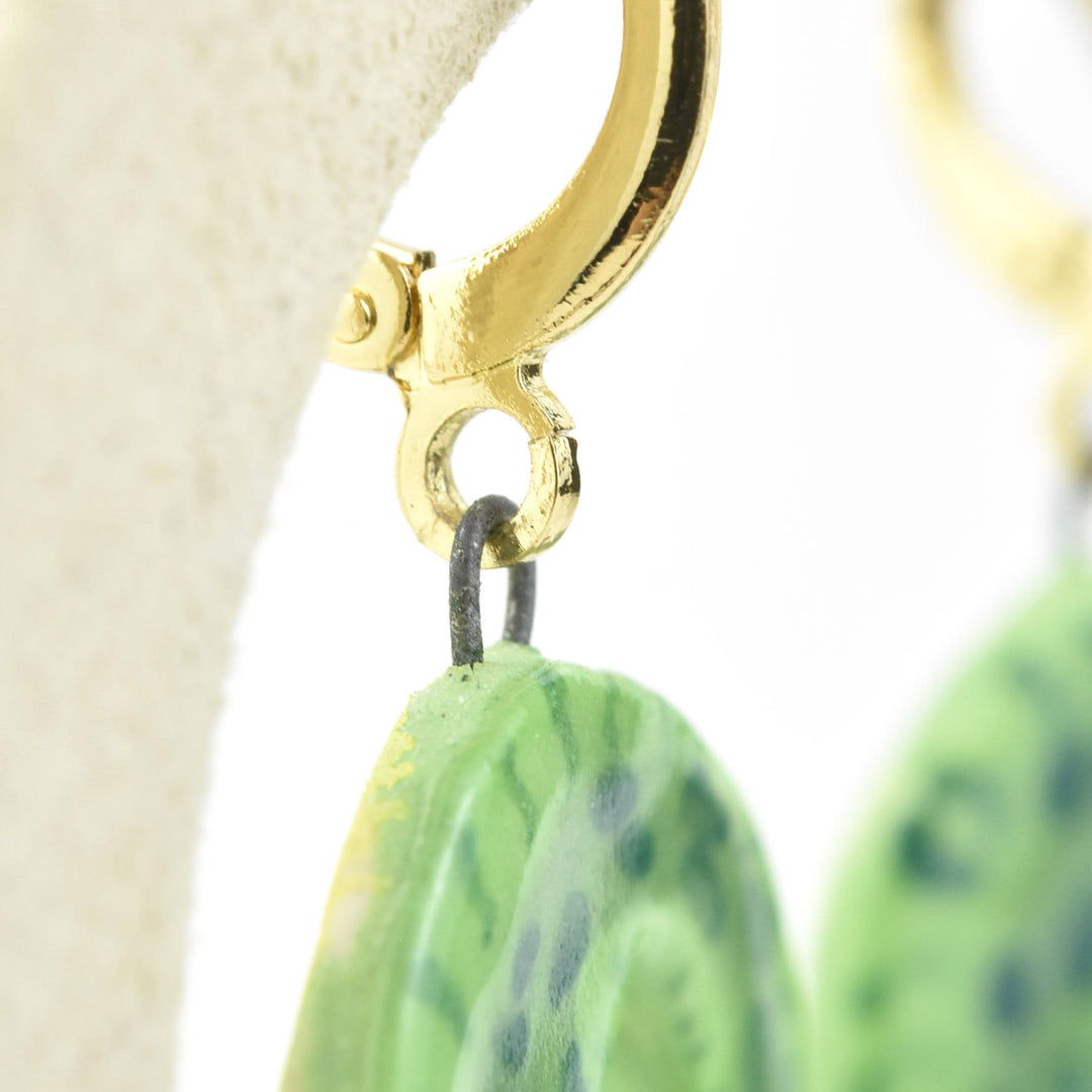 Alligator Statement Earrings - Goldmakers Fine Jewelry
