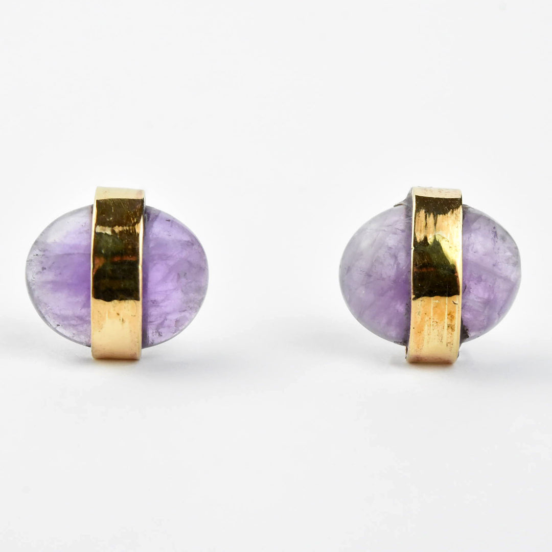 Gemstone Stud Earrings - Goldmakers Fine Jewelry