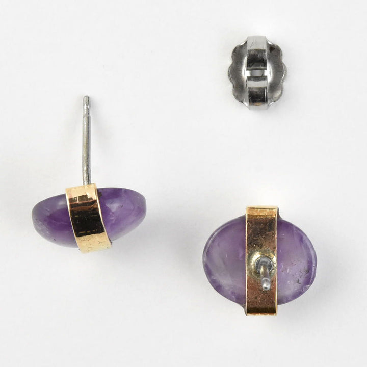 Gemstone Stud Earrings - Goldmakers Fine Jewelry