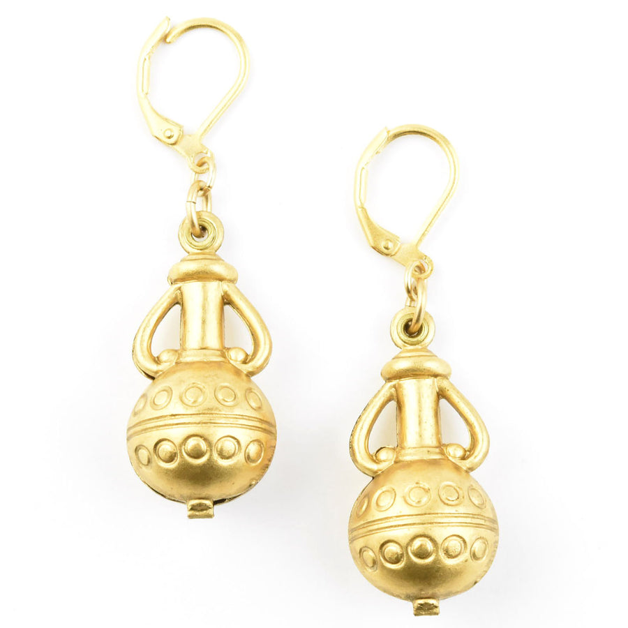 Amphoriskos Earrings - Goldmakers Fine Jewelry